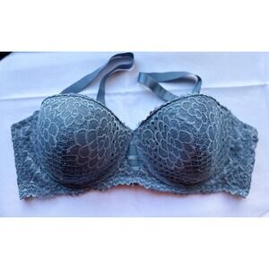 Kiss & Tell Cornflower Blue bra and panties set 44C 3XL NWOT